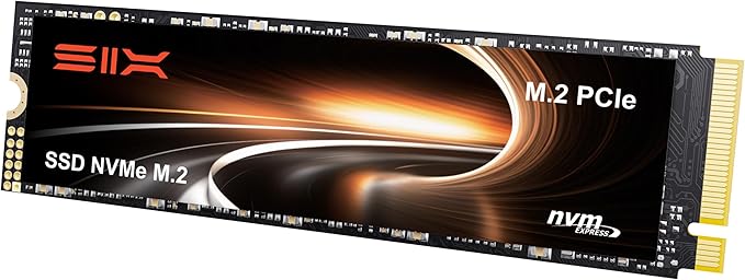 SIX NVME M.2 SSD PCIe 4.0-2TB m.2 2280 ssd, Read UP to 7400MB/s 2TB for Gaming PS5 Memory Storage Expansion with Heatsink, Internal Solid State Hard Drive PCIe gen 4x4 Nvme for Laptop Desktop pc
