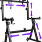 Dual Piano Keyboard Stand with 2nd Tier - Z Style Adjustable and Portable 2 Tier Heavy Duty Music Stand for Synths and Electric Digital Keyboards - Fits 54 61 88 Key Pianos