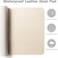 Aothia Leather Desk Pad Protector, Office Mat, Large Mouse Pad, Laptop Pad, Non-Slip PU Leather Blotter, Waterproof Writing Pad for Office and Home (Beige, 47" x 17")