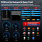 NOYAFA NF-8506 Network Cable Tester with IP Scan, TDR CAT5 CAT6 Ethernet Cable Tester, PoE PingTest, Network Rate Test, Port Flashing, Network Tester Cable Toner for RJ11 RJ45