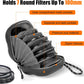 Cwatcun Hard Shell Lens Filter Case, Camera Filter Case for 7 Filters Up to 100mm with Hand Strap, Dustproof & Waterproof Camera Lens Filter Storage Case for ND UV CPL Filter Pouch