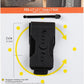 Nite Ize Clip Case Cargo Universal Rugged Holster - Cell Phone & Card Holster Pouch - Durable Phone Holder Clip for Belt - Utility Belt Pouch with Rotating Flex-Clip - XL, Vertical