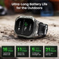 KOSPET Tank M4C Outdoor Smart Watch with GPS, 1.96" AMOLED Display, Built-in LED Flashlight & Walkie-Talkie, Long Battery Life, 5ATM Waterproof, Bluetooth Calls, 24/7 Heart Rate/Sleep Monitor