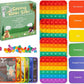 The Fidget Game Saving Wabi Sabi -130 Fun Conversation Cards & Challenges for Families, Non-Competitive Team Game, Fidgets & Questions for Family Game Night - Ideal for Kids & Adults