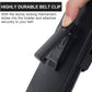 BECPLT Phone Holster for Galaxy S25 Ultra S24/S23/S22/S21/S20 Ultra Leather Belt Case 360 Rotating Pouch Holster Belt Clip Case Holder Black