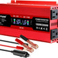 LVYUAN 1000W Car Power Inverter 12V to 110V / 120V DC to AC with 2 US Sockets, Cigarette Lighter, LCD Display, USB Ports for Car, Home, Outdoor, Camping