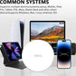P10 Magnetic PSSD ，For iphone MagSafe Portable SSD, Upto 2000MB/s-Type-C, SM2320，USB 3.2 Gen 2x2 20Gbps, Connectivity, Updated Firmware - Portable Magnetic External Solid State Solution (Black-2T)