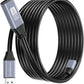 BlueRigger USB 3.0 Extension Cable (25FT, Active, 5 Gbps, Type A Male to Female Adapter Cord) - Long USB Repeater Extender for VR Headset, Printer, Hard Drive, Flash Drive, Keyboard, Mouse, Xbox