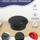 Desk Grommet & Cable Grommet 2 Inch (10 Pack) - Black Desk Hole Cover with Hole Saw - Cable Management Kit for Office, TV Stand, Workstation - Hide Wires Behind Wall, Cable Pass Through (50mm)