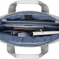 MOSISO Laptop Shoulder Bag, Computer Bag with 2 Raised&1 Flapover&1 Horizontal Pocket&Handle&Belt