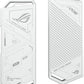ASUS ROG Strix Arion White M.2 NVMe SSD Enclosure-USB3.2 Gen 2x1 Type-C (10Gbps), Dual USB-C to C & USB-C to A, Screwdriver-Free, Thermal Pads Included, Fits PCIe 2280/2260/2242/2230 M Key/B+M Key
