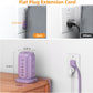 AiJoy Flat Plug Power Strip Tower with 9 Outlets and 5 USB Ports (2 USB C), 1200J Surge Protection with 1625W Extension Cord with Multiple Outlets for Dorm Home Office Supplies, Purple