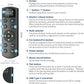 Rechargeable Shutter Release for Nikon AODELAN Wireless Camera Remote Control Compatible with COOLPIX P1000, P1100, P950, B600, A1000, Z50, Z30, Z fc, Z6 II, Z7 II,Z5, Replaces Nikon ML-L7(Black)