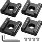 SmallRig Anti-Twist Cold Shoe Mount Adapter (4pcs) with 1/4"-20 Screws, for Flash LED Light Monitor Microphone, with Anti Twist Pins, Compatible with SmallRig Cage - 5033