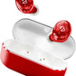 Back Bay Audio Tempo 30 Wireless Earbuds for Small Ears - Award-Winning Sound, Sweatproof Bluetooth Earbuds, Comfortable Ear Buds for Women, Red Earphones Small Ear Canals, Long Battery Headphones