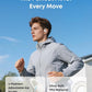 Soundcore V20i by Anker Open-Ear Headphones, Adjustable Ear Hooks, Ultra-Comfort, Snug Fit, Powerful Sound, Clear Calls, IP55, 36H Playtime, Bluetooth 5.4 Wireless Earbuds, Multipoint Connection