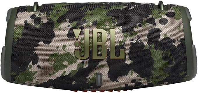 JBL Xtreme 3 - Portable Bluetooth Speaker, Powerful Sound and deep bass, IP67 Waterproof, 15 Hours of Playtime, powerbank, PartyBoost for Multi-Speaker Pairing (Camo)