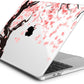 Batianda Premium Case for New MacBook Air 15 inch 2025 M4 2024 2023 with M3 M2 Chip Model A3241/A3114, Designed Protective Plastic Hardshell & Keyboard Cover & Screen Protector, Cherry Blossoms