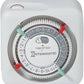 Intermatic TN111K 15-Amp Indoor Timer - Versatile 24-Hour Control - Easy Manual Override and Single 2-Prong Design (1 Pack)