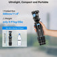 SIRUI AM-223L Carbon Fiber Mini Tabletop Tripod Kit, Compact Lightweight with AT-10 Fulid Video Head, Max Load 5kg/11.02lb for Cameras, DSLR (AM-223L+AT-10)