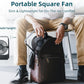 Battery Powered Fan, 10000mah Portable Desk Fan with Timer, 3 Speeds, Whisper Quiet, 180° Rotation, Portable Fan for Office, Bedroom, Outdoor, Camping