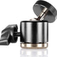 Neewer® Aluminum Alloy 360 Degree Rotating Swivel Mini Ball Head with 1/4" 3/8" Thread Base Mount for DSLR Camera Like Canon,Nikon,Sony/Camcorder/iPhone 6s/6/5S/5/4S/4,Gopro HD Hero 1/2/3/3+/4