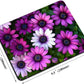 Mouse Pad, Cute Purple Floral Plants Mouse Pads for Desk, 9.5" x 7.9" Non-Slip Rubber Base Computer Mousepad with Women, Portable Square Design for Wireless Mouse and Pad Laptop Office & Travel