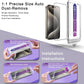 Screen Protector for iPhone 17, iPhone 16 Pro 6.3-Inch, 2 Pack, 9H Tempered Glass, HD Clear, Full Cover, Anti-Fingerprint, Easy Installation