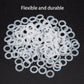 150PCS O Rings Keyboard Dampeners Rubber O-Ring Keyboard Silencer with Keycap Remover Tool for Cherry MX Switch Keyboard and Mechanical Keyboard Keys Dampeners