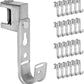 ICC Beam Clamp J Hook 3/4” Without Retainer Clip - Galvanized Steel Cable Management Hooks for Hanging Cable to Beams - Rust-Resistant, EIA and TIA Compliant - 3/4 Inch 25 Pack