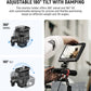 NEEWER Field Monitor Mount Holder with Cold Shoe 360 Swivel 180 Tilt Anti Twist Screw Compatible with Atomos Ninja 5" & 7" Camera Monitor, SmallRig Camera Cage, MA019
