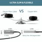 Elecan Active Optical USB 3.0 Extension Cable 75 FT Fiber Optic Type A Male to Female USB Extension Cord USB Extender 5Gbps Data Transfer for Webcam,Gamera, USB Hub, Keyboard, Hard Drive, Printer