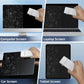 Keyboard Cleaner Laptop Cleaning Kit, All in One Keyboard Cleaning Kit with Car Screen Cleaner Spray, Retractable Detailing Brush for Phone iPhone Computer PC MacBook Airpod Camera Lens Elecitroncs