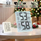 Antonki Room Thermometer, Digital Small Hygrometer Indoor Thermometer Humidity Gauge, Temperature Humidity Meter with Max/Min Record Monitor Sensor for Home, Plants - Battery Included