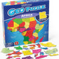 Geotoys GeoPuzzle, Africa and Middle East Shaped Jigsaw Puzzle, 65 Pc Geography Puzzle, Map Puzzle - Jigsaw Puzzles for Kids Ages 6-9 Years Old