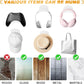 30 Pcs Headset Wall Holder Adhesive Gaming Headset Holder Hooks for Wall Mounting Strong Universal Holder Hooks for Headsets, Game Pads, Hats, Closets, Doors