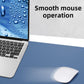 AFIING Leather Desk Pad Protector,Mouse Pad,Office Desk Mat, Non-Slip PU Leather Desk Blotter,Large Desk mat,Waterproof Keyboard mat for Office/Home/Decor (Grey Blue,55"" x 17"")