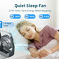 Battery Powered Fan, 10000mah Portable Desk Fan with Timer, 3 Speeds, Whisper Quiet, 180° Rotation, Portable Fan for Office, Bedroom, Outdoor, Camping