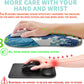 Ergonomic Mouse Pad Wrist Support with Memory Foam Massage Bulge, Carpal Tunnel Pain Relief Mousepad Wrist Rest for Mouse(12x8 inch,Wave Starry)