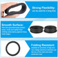 PATIKIL 50.6mm / 2 Inch Drill Hole,1-3/4 Inch ID Rubber Grommets, 3Pcs Top Hat Grommet for Wiring Eyelet Ring Gasket Automotive Firewall Cable Hole Plugs Wires Protection, Black