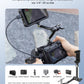 SMALLRIG Clamp w/ 1/4" and 3/8" Thread Holes, 9.8 Inches Adjustable Friction Power Articulating Magic Arm with Phone Holder for Action Cameras, Smartphones, LCD Monitor/LED Lights - 5326