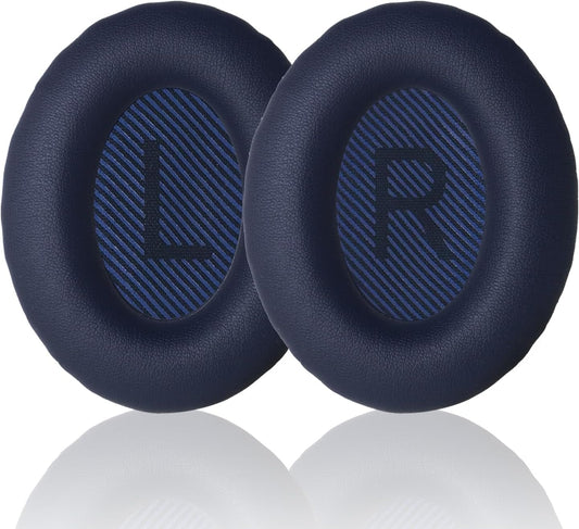 Replacement Earpads Cushions for Bose QuietComfort 35 & Quiet Comfort 35 II, Headphones Ear Covers Ear Pads for Bose QC35/QC35II/25/15 QC2 / Ae2 / Ae2i / Ae2W / Sound Link/Sound True-Blue