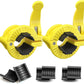 MAXRICH Barbell Clamp 1 inch Multiple Sizes & Adjustable Weight Clips for Quick Release Barbell Collars