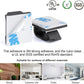XHF 3/4” Adhesive Cable Wire Clips Black120pcs, Cable Staples Outdoor Cable Management Wire Organizer Cord Holder for Under Desk, Car, Wall, TV PC Ethernet Cable