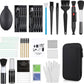 18-in-1 Professional Camera Cleaning Kit for Most DSLR Cameras (Canon, Nikon,Sony), with Air Blower/Cleaning Pen/Detergent/Cleaning Cloth/Lens Brush/Carry Case