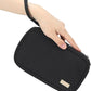 NISHEL Travel Cord Organizer Case, Double Layers Tech Electronic Bag, Essentials for Charger, Cable, Phone, Flash drive, Black