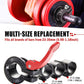Narrow Barbell Clips 2.5cm Width for Olympic Bars, 0.9-1.18inch Adjustable Weight Clamps, Quick Release Locking Collars for Weightlifting