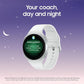 Samsung Galaxy Watch 8 (2025) 44mm Bluetooth Smartwatch, Cushion Design, Fitness Tracker, Sleep Coaching, Running Coach, Energy Score, Heart Rate Tracking, Silver [US Version] (Renewed)