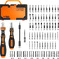 Precision Ratchet Screwdriver Set, JAKEMY 69 in 1 Household Screwdriver Home Repair Tool Kit, Disassemble Magnetic Rotating Ratchet Screwdriver Kit for Furniture/Car/Computer/Electronics Maintenance