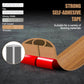 Floor Cord Cover Self Adhesive Cord Hider,10FT Cable Management, Extension Strip Protector for Wires, Prevent Cable Trips for Offices, Gyms, Exhibitions Cavity:0.3"(W) x 0.28"(H) Brown Wood